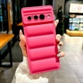 thumbnail image 1 of Case for Google Pixel 6 Pro,Luxury Down Jacket Soft Unzip Sofa Silicone Puffer Touch Cloth Protection Shockproof Girls Women Phone Case for Google Pixel 6 Pro,6.7 inch 2021 (Rose), 1 of 10