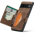 thumbnail image 1 of Case for Google Pixel 7 2022, Detachable Magnetic Wallet Credit Card Cash Slot Case Cover Support Wireless Charging Functional Kickstand Compatible with Google Pixel 7 2022 (Brown), 1 of 18