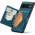 thumbnail image 1 of Case for Google Pixel 7 2022, Detachable Magnetic Wallet Credit Card Cash Slot Case Cover Support Wireless Charging Functional Kickstand Compatible with Google Pixel 7 2022 (Blue), 1 of 18