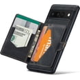 thumbnail image 1 of Case for Google Pixel 7 2022, Detachable Magnetic Wallet Credit Card Cash Slot Case Cover Support Wireless Charging Functional Kickstand Compatible with Google Pixel 7 2022 (Black), 1 of 10