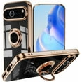 thumbnail image 1 of Case for Google Pixel 7A,[Built-in Rotatable Magnetic Kickstand] Plating Edge Soft TPU Slim Drop Protection Shockproof Phone Case for Google Pixel 7A 5G,6.1 inch 2023 (Black), 1 of 14