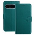 thumbnail image 1 of Case for Google Pixel 9 / 9 Pro with Credit Card Slot, Slim Luxury PU Rugged Non-Slip Grip Shockproof Bumper Full Body Protective Cover Men Women Phone Case for Google Pixel 9 / 9 Pro, Green, 1 of 9