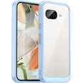 thumbnail image 1 of Case for Google Pixel 9A,Google Pixel 9A Case,Transparent TPU+PC Acrylic Protective Military Grade  Heavy Duty Protection Phone Case for Google Pixel 9A (Blue), 1 of 15