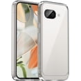 thumbnail image 1 of Case for Google Pixel 9A,Google Pixel 9A Case,Transparent TPU+PC Acrylic Protective Military Grade  Heavy Duty Protection Phone Case for Google Pixel 9A (Clear), 1 of 16