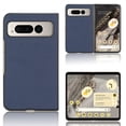 thumbnail image 1 of Case for Google Pixel Fold Lychee Pattern PU Leather Folding Cover, Rugged PC Bumper Shockproof Lens Protection Anti-Scratches Slim Case for Google Pixel Fold,Darkblue, 1 of 5