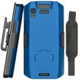 thumbnail image 1 of Case + Hand Strap + Belt Clip Combo for Zebra TC21 TC26 Mobile Computer Scanner, Nakedcellphone Slim Hard Shell Cover with Kickstand and [Rotating/Ratchet] Belt Hip Holster Holder Combo, 1 of 10