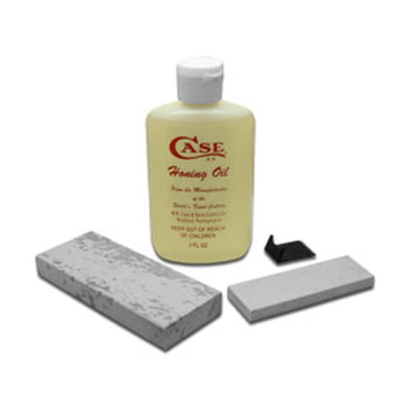 Case Honing Kit with Oil and Sharpening Stones