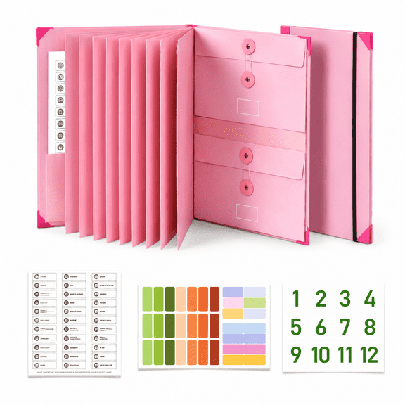 In Case I Die When I Die Binder Organizer with Labels for End of Life Planner Folder and Final Chapter Document Organizer for Daily Docs and Emergency