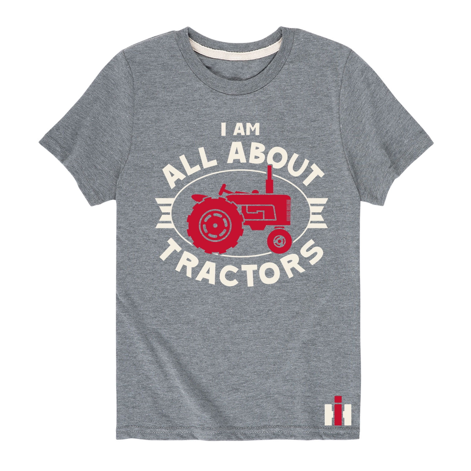 Case IH All About Red Tractors Toddler Short Sleeve Graphic TShirt