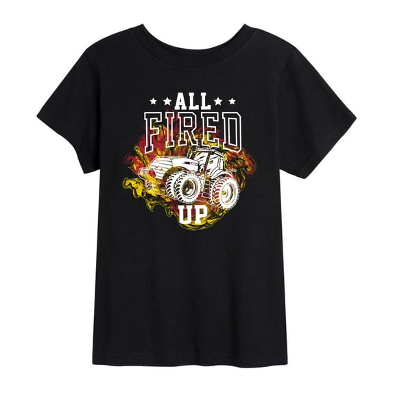 Case IH - All Fired Up - Youth Short Sleeve Graphic T-Shirt