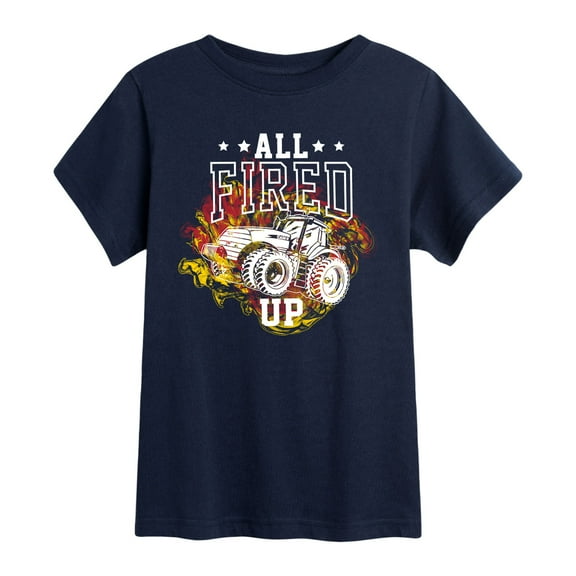 Case IH - All Fired Up - Youth Short Sleeve Graphic T-Shirt
