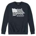 thumbnail image 1 of Case IH - American Flag -  Men's Crew Fleece Sweatshirt, 1 of 5