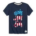 thumbnail image 1 of Case IH - American Flag Tractors - Toddler Short Sleeve Graphic T-Shirt, 1 of 5
