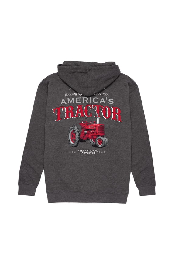 - Americas Tractor Front And Back - Men's Pullover Hoodie