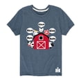 thumbnail image 1 of Case IH - Barn Sounds  - Toddler Short Sleeve Graphic T-Shirt, 1 of 4