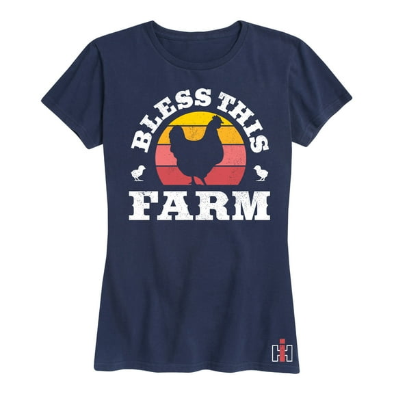 Case IH - Bless This Farm - Women's Short Sleeve Graphic T-Shirt