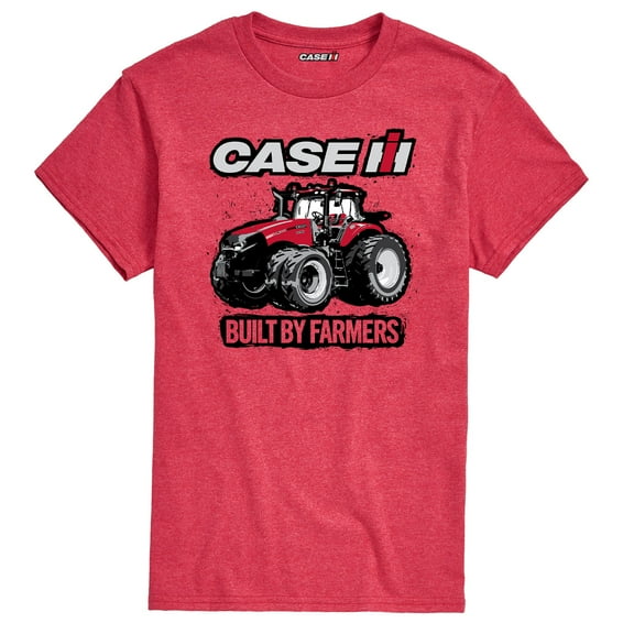 Case IH Built By Farmers - Men's Short Sleeve Graphic T-Shirt