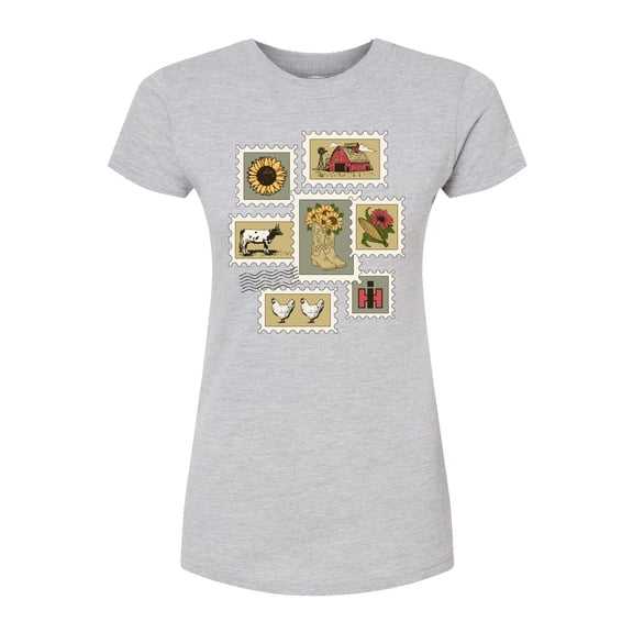 Case IH - CNH Farm Stamps - Juniors Fitted Graphic T-Shirt