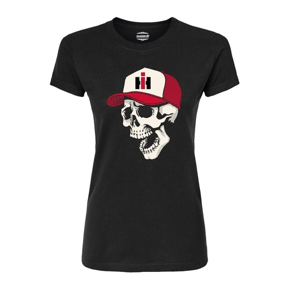 Case IH - CNH Skull Hat - Juniors Fitted Graphic T-Shirt