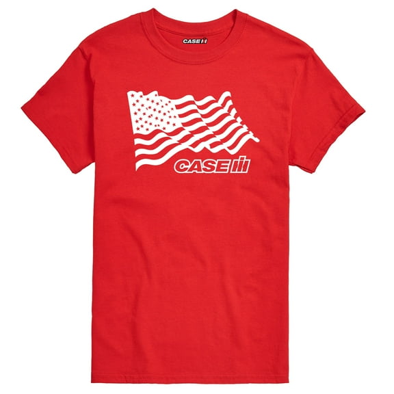 Case IH - Case Ih American Flag - Men's Short Sleeve Graphic T-Shirt