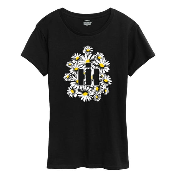 Case IH - Classic Logo Daisy Knock Out - Women's Short Sleeve Graphic T-Shirt