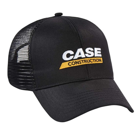 Case IH Construction Black Chino Mesh Back Cap 266586