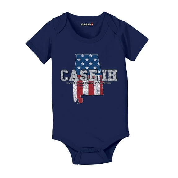 Case IH - Country Patriotic AL - Baby One Piece