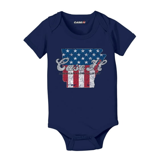 Case IH - Country Patriotic AR - Baby One Piece