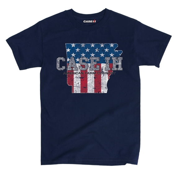 Case IH - Country Patriotic AR - Men's Short Sleeve Graphic T-Shirt