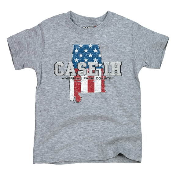 Case IH Country Patriotic Al - CASE IH Youth Short Sleeve Graphic T-Shirt