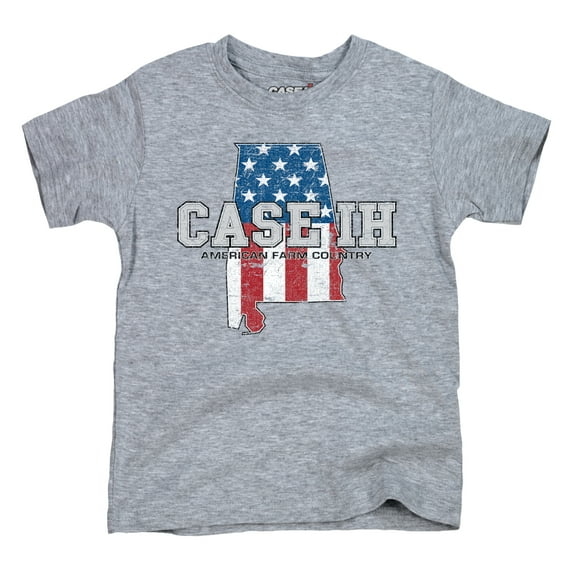 Case IH Country Patriotic Al - CASE IH Youth Short Sleeve Graphic T-Shirt