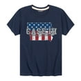 thumbnail image 1 of Case IH Country Patriotic IA - CASE IH Youth Short Sleeve Graphic T-Shirt, 1 of 4