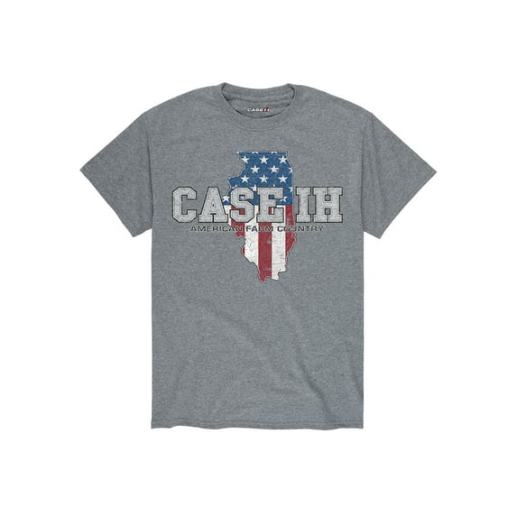 Case IH - Country Patriotic IL - Men's Short Sleeve Graphic T-Shirt