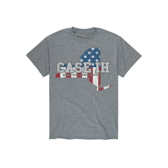 Case IH - Country Patriotic NY - Men's Short Sleeve Graphic T-Shirt
