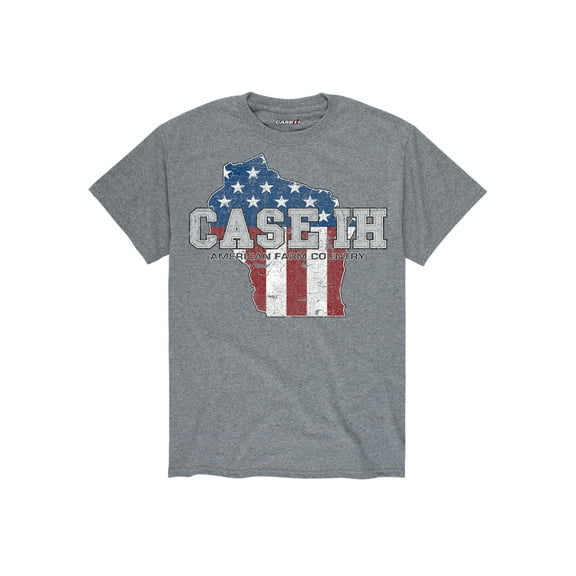 Case IH - Country Patriotic WI - Men's Short Sleeve Graphic T-Shirt