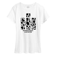 thumbnail image 1 of Case IH - Cow Print Logo - Women's Short Sleeve Graphic T-Shirt, 1 of 4