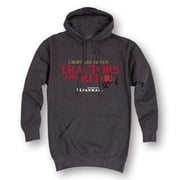 Case IH - Crops Are Green Tractors Are Red - Mens Pullover Hoodie