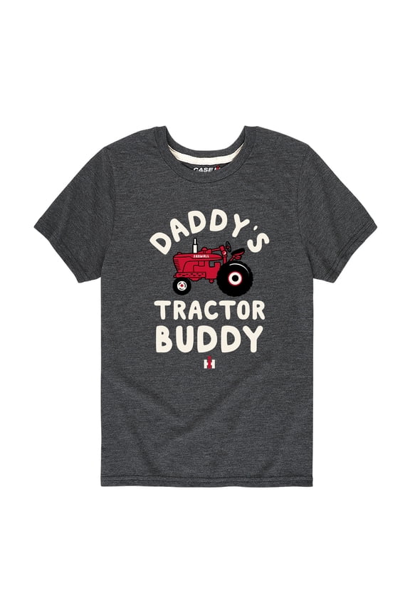 - Daddys Tractor Buddy - Toddler and Youth Short Sleeve Graphic T-Shirt