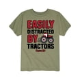 thumbnail image 1 of Case IH Distracted By Tractors - Toddler Short Sleeve Graphic T-Shirt, 1 of 3