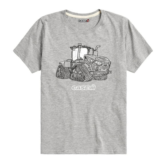 Case IH - Doodle Steiger - Toddler and Youth Short Sleeve Graphic T-Shirt
