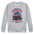 thumbnail image 1 of Case IH - Easily Distracted By Tractors  - Men's Crew Fleece Sweatshirt, 1 of 5