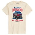 thumbnail image 1 of Case IH - Easily Distracted By Tractors - Men's Short Sleeve Graphic T-Shirt, 1 of 5