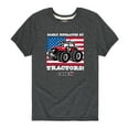 thumbnail image 1 of Case IH - Easily Distracted Tractors - Toddler and Youth Short Sleeve Graphic T-Shirt, 1 of 5
