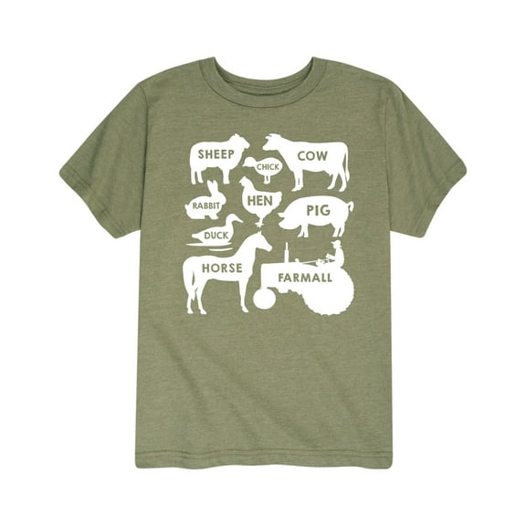 Case IH - Farm Animals Farmall - Toddler Short Sleeve Graphic T-Shirt