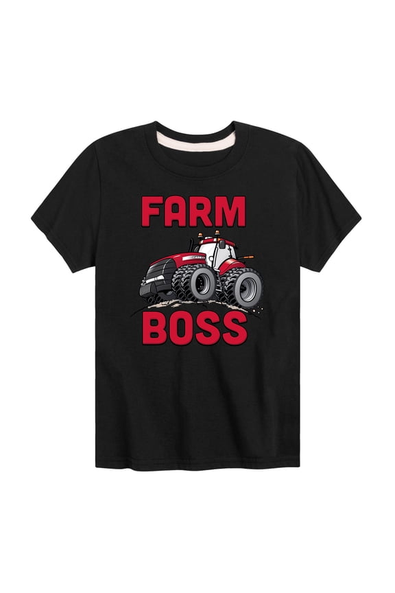 - Farm Boss - Toddler And Youth Short Sleeve Graphic T-Shirt