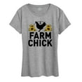 thumbnail image 1 of Case IH - Farm Chick Always In Style - Women's Short Sleeve Graphic T-Shirt, 1 of 4