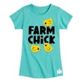 thumbnail image 1 of Case IH - Farm Chick - Toddler Girls Short Sleeve Graphic T-Shirt, 1 of 4
