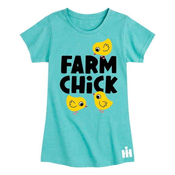 Case IH - Farm Chick - Toddler Girls Short Sleeve Graphic T-Shirt