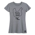 thumbnail image 1 of Case IH - Farm Chick - Women's Short Sleeve Graphic T-Shirt, 1 of 4