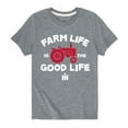 thumbnail image 1 of Case IH - Farm Life Is The Good Life - Toddler Short Sleeve Graphic T-Shirt, 1 of 4